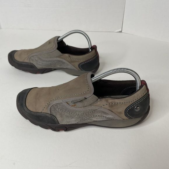 Merrell Womens 9.5 Mimosa Moc Boulder Slip on Loafer Comfort Shoes Brown J55834 - Picture 5 of 10